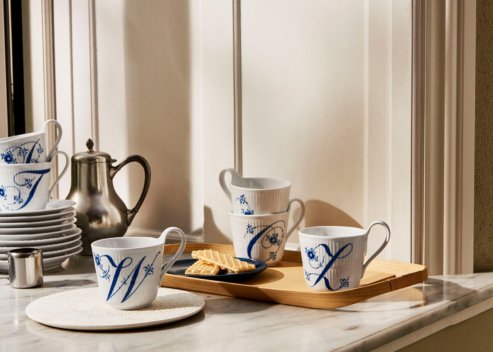 Cups from our Alphabet collection